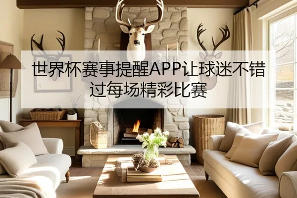 世界杯赛事提醒APP让球迷不错过每场精彩比赛